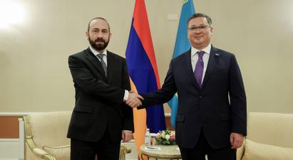 ՀՀ և Ղազախստանի ԱԳ նախարարները մտքեր են փոխանակել տարածաշրջանային հարցերի շուրջ
