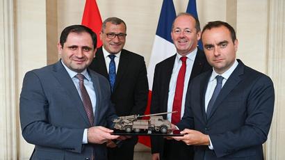 Հայաստանն ու Ֆրանսիան CAESAR հրետանային համակարգի  ձեռքբերման պայմանագիր են ստորագրել 