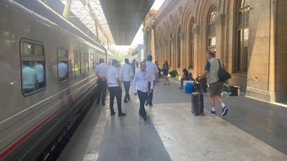 Հունիսի 24-ին մեկնել է այս տարվա Երևան-Բաթումի-Երևան առաջին գնացքը