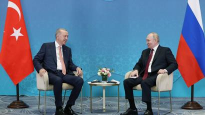 Աստանայում ՇՀԿ-ի գագաթնաժողովի շրջանակներում հանդիպել են ՌԴ և Թուրքիայի նախագահները
 |armenpress.am|
