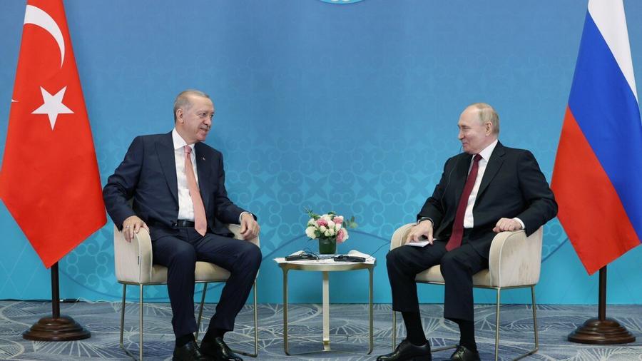 Աստանայում ՇՀԿ-ի գագաթնաժողովի շրջանակներում հանդիպել են ՌԴ և Թուրքիայի նախագահները
 |armenpress.am|
