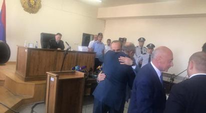 Արցախի Հանրապետության նախագահները ժամանեցին դատարան |aysor.am|