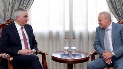 ՀՀ փոխվարչապետ Գրիգորյանը և ՌԴ դեսպանը մտքեր են փոխանակել երկկողմ հարաբերությունների օրակարգի շուրջ