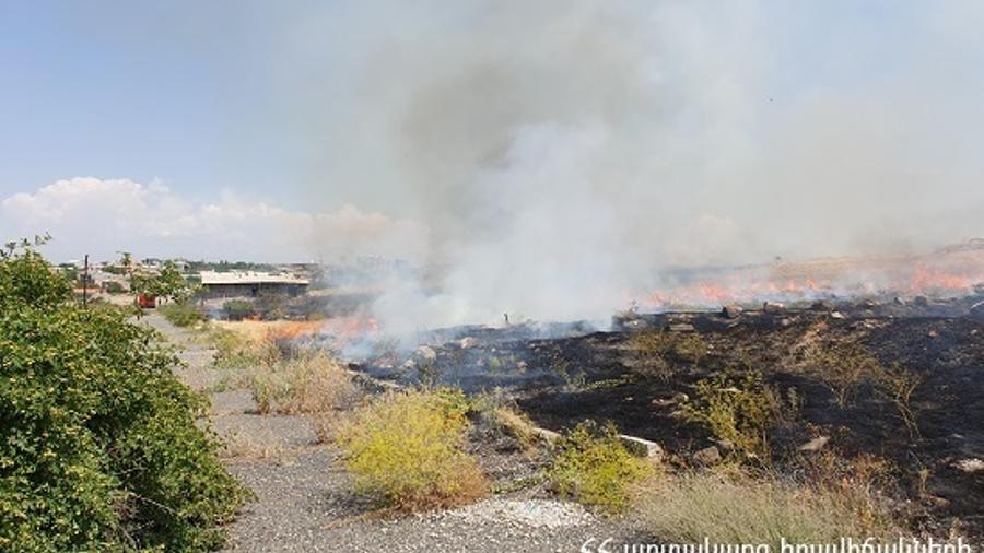 Խնձորեսկ գյուղում այրվել է մոտ 12 հա բուսածածկույթ