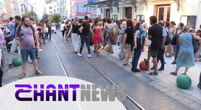 Թուրքիայում ցույց է տեղի ունեցել՝ հաջակցություն փախստականների |shantnews.am|