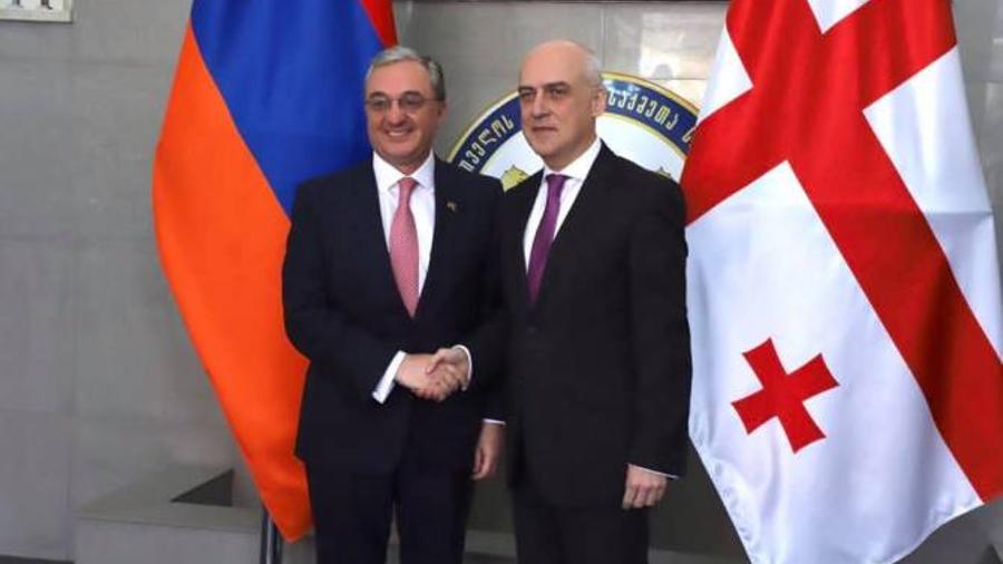 Զոհրաբ Մնացականյանը հանդիպել է Վրաստանի իր գործընկերոջ հետ |armenpress.am|