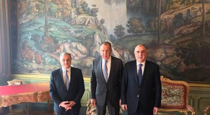 Մոսկվայում մեկնարկեց Հայաստանի, Ադրբեջանի և Ռուսաստանի ԱԳ նախարարների հանդիպումը