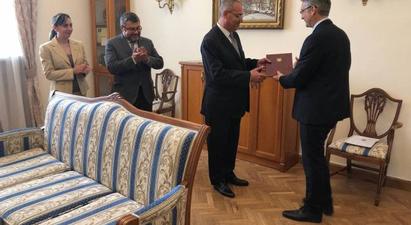 Օդեսայում ՀՀ գլխավոր հյուպատոսը ստացել  է Ուկրաինայի չորս մարզերում հյուպատոսական գործողություններ իրականացնելու էկզեկվատուրա |armenpress.am|