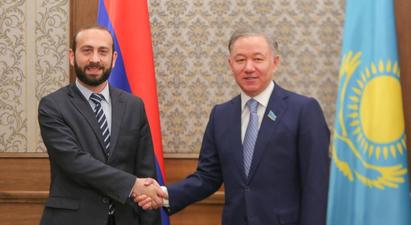 Արարատ Միրզոյանը և Ղազախստանի խորհրդարանի Մաժիլիսի նախագահը շեշտել են փոխադարձ շահագրգռվածությունը երկկողմ տնտեսական համագործակցության զարգացման հարցում