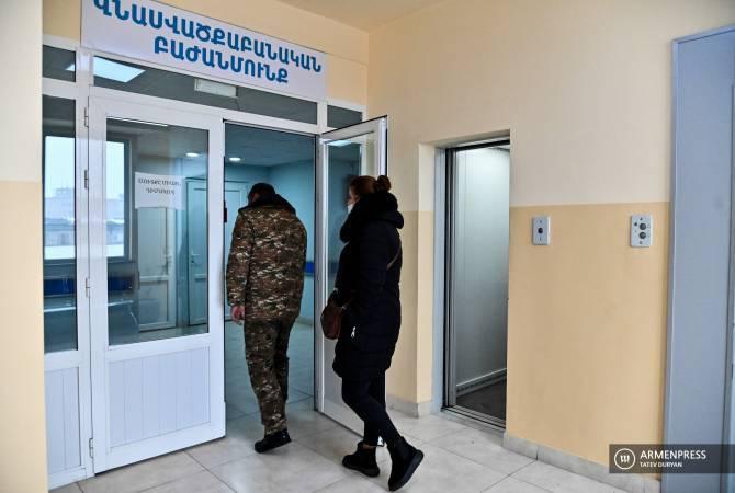 Հանձնաժողովը մերժեց զինծառայողներին առաջնահերթ բուժսպասարկում տրամադրելու մասին նախագիծը |armenpress.am|